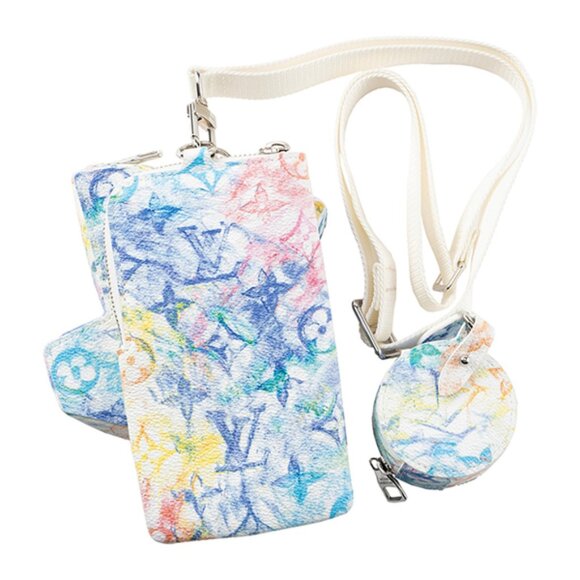 Louis Vuitton LV Block Limited Edition Monogram Pastel Multicolor with COA - Picture 6 of 10